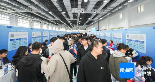 组图丨 才 聚琼州 海南2025年春节返乡人才对接会火热开场