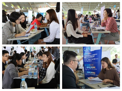 三亚学院举办2019届毕业生秋季就业供需洽谈会